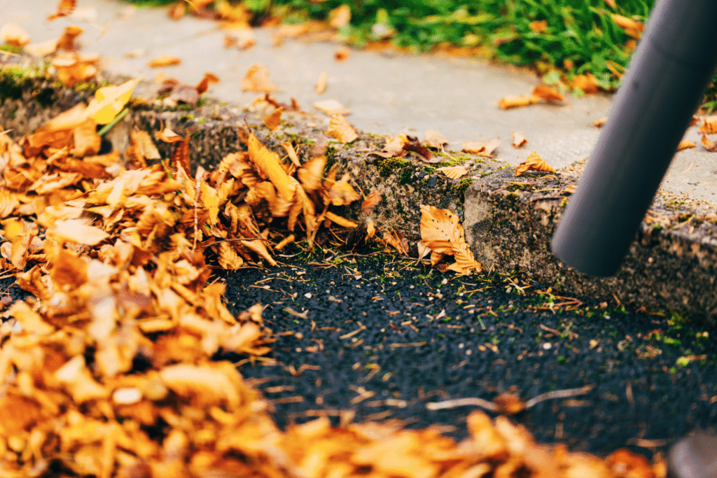 Fall asphalt maintenance
