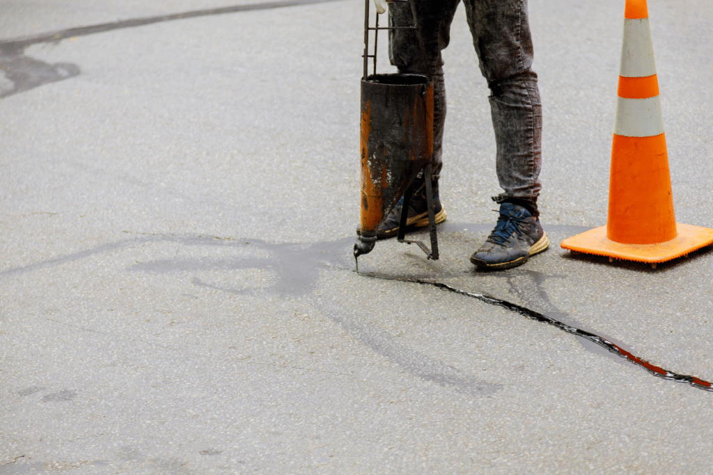 Asphalt Maintenance - Crack Repair